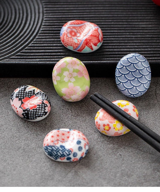 Gohobi Chopstick rest for daily use chopsticks rack Japanese square oriental Gift ideas Table utensils